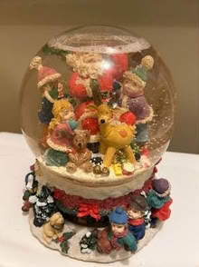 Photo of free Christmas Windup Musical Snow Globe (L5L 5P5) #1