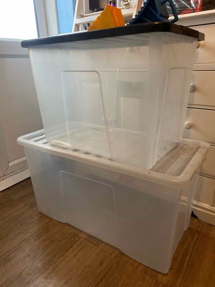 Photo of free Large Storage containers x 2 (Cheshunt En8) #1