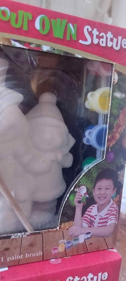 Photo of free Two paint your own xmas statue(s) (Lower Weston) #3