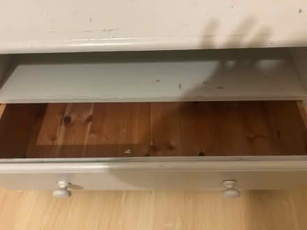 Photo of free Pine TV unit needs tlc (Stroud GL5) #2