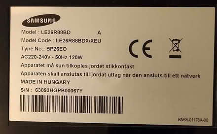 Photo of free Television (Hangleton BN3) #1