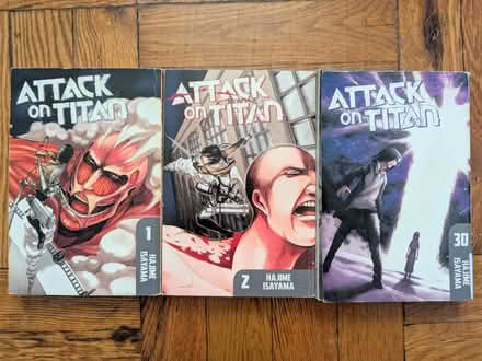 Photo of free Attack on Titan Manga Books (11415) #1