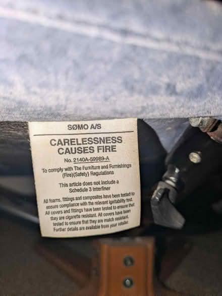 Photo of free Swivel arm chair (Whinmoor LS14) #3