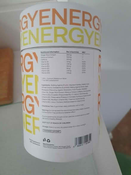 Photo of free Energy Gummies (High Wycombe) #2