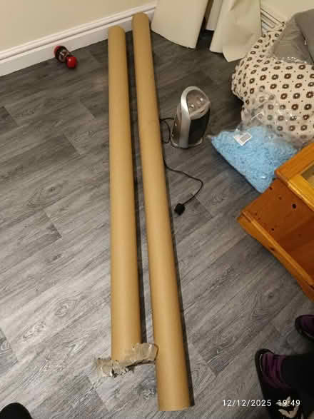 Photo of free Cardboard tubes (Fazeley Junction B78) #1