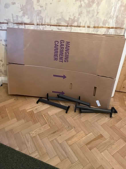 Photo of free Cardboard wardrobes for moving (NN10 8hl) #1