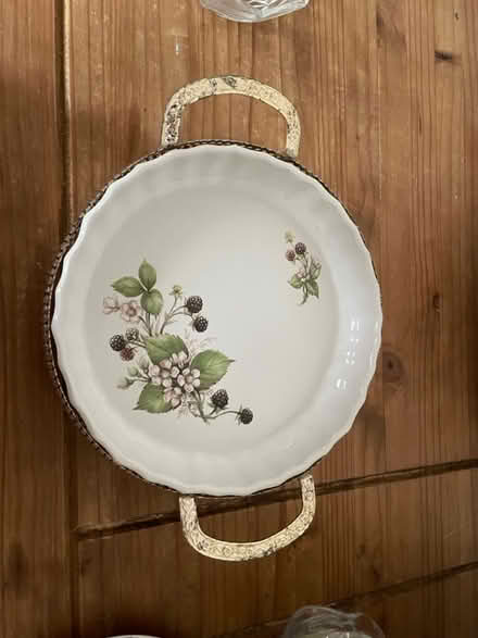 Photo of free Flan dish with stand (Camberley) #1