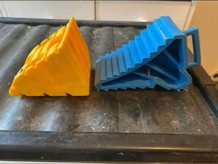 Photo of free Wheel Chocks x 2 (Cheshunt En8) #2