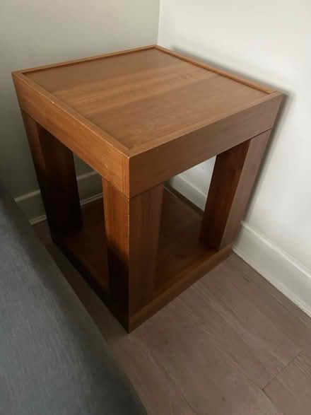 Photo of free Solid wood side table (Harrow HA3) #1