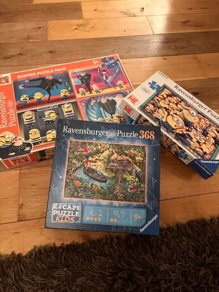 Photo of free Children’s Puzzles - 3 boxes (Hemel, HP3) #1