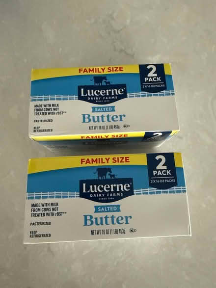 Photo of free 2 lbs Salted Butter (North Cleveland Park) #1