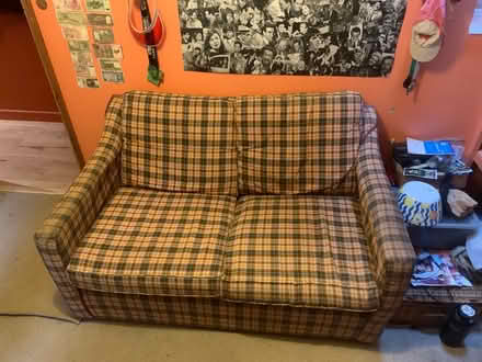 Photo of free tartan sofa (Bowbridge GL5) #2