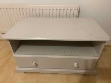 Photo of free Pine TV unit needs tlc (Stroud GL5) #1