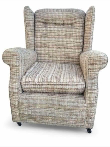 Photo of free Vintage wing Back Armchairs x 2 (Perrystown Dublin 12) #3