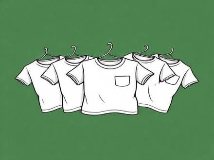 Photo of free 6 WHITE TEE SHIRTS Bundle (Hooley CR5) #1