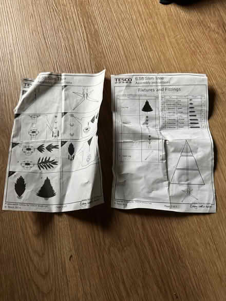 Photo of free 6ft Slim Artificial Christmas Tree (Wolverton MK12) #2