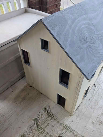 Photo of free habdmad wooden dollhouse (Newport KY) #3