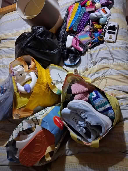 Photo of free Job lot bundle clothes toys lamps (PL25) #1