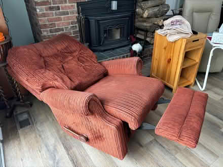 Photo of free Reclining Chair (Woodlawn) #3