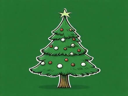Photo of Green Christmas tree (Felixstowe IP11) #1