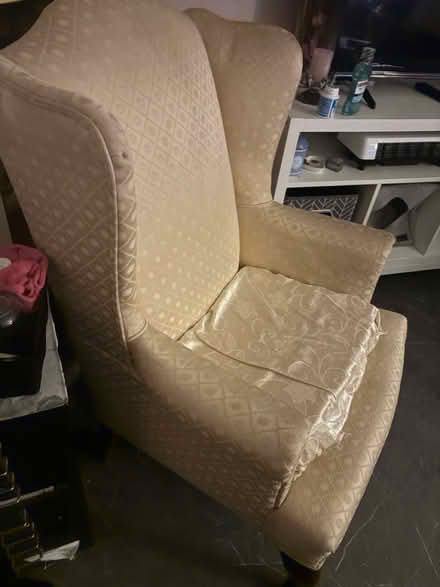Photo of free 2seat sofa armchair (Shepherds bush) #4