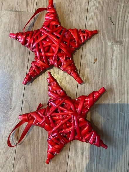 Photo of free Rattan Christmas stars (GL3 Churchdown) #1