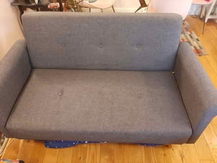Photo of free Grey Small Sofa (Whalley BB7) #1