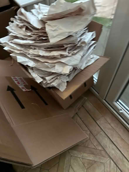 Photo of free Moving packing boxes and wrap (Hersham) #1