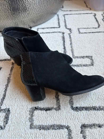 Photo of free VIONIC Black Suede Booties 8 (Rego Park) #3