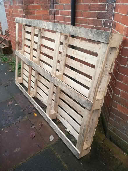 Photo of free Large wooden pallet (double size) (Lewes (near Prison)) #1