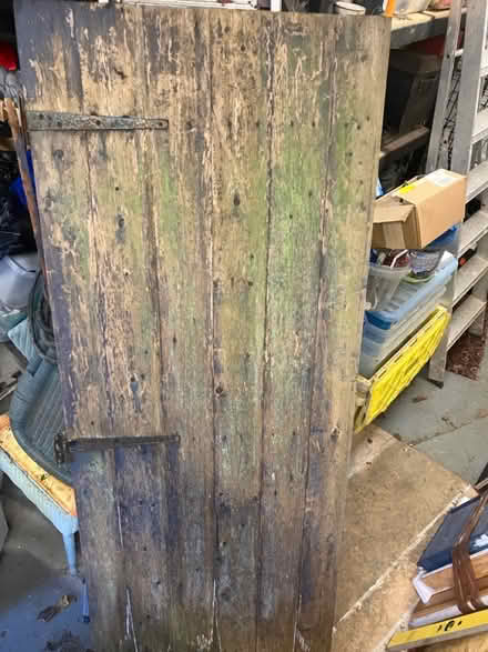 Photo of free Reclaimed shed planks & door (Morden SM4) #4
