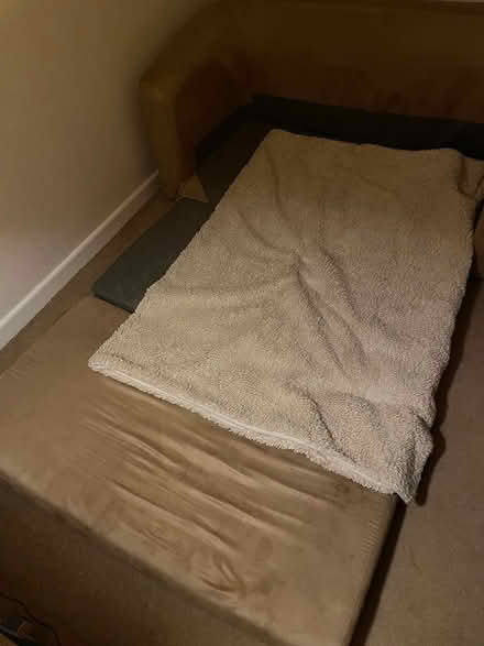 Photo of free 2 seater sofa bed (SK9 4DF) #2