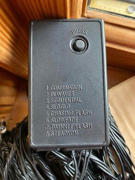 Photo of free White Christmas lights (AB25) #2