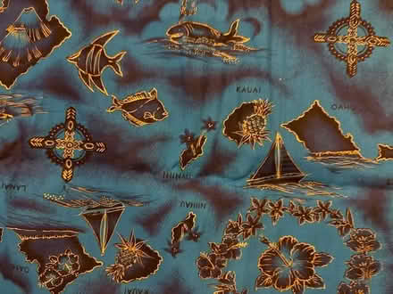 Photo of free Hawaii Themed Fabric (Cupertino - DeAnza and 280) #1
