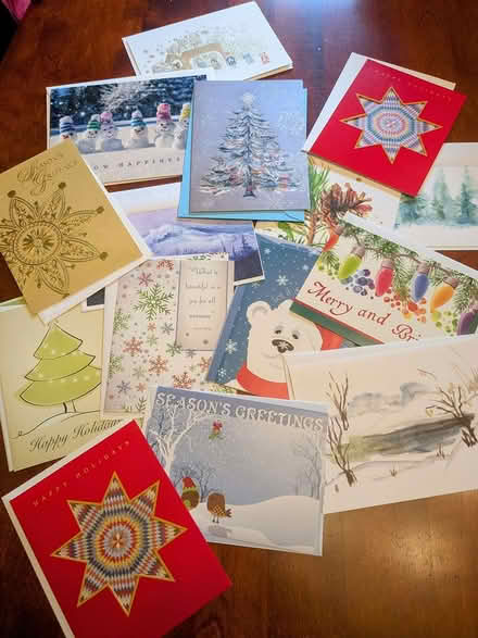 Photo of free Assorted holiday greeting cards (W section, Bowie) #1