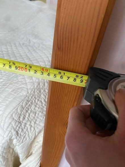 Photo of free Pine four poster bed (OX7 4AL) #4