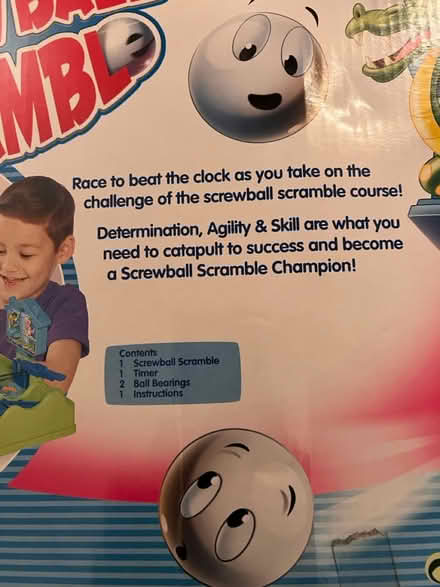 Photo of free Tomy Screwball Scramble game (Hemel, HP3) #3