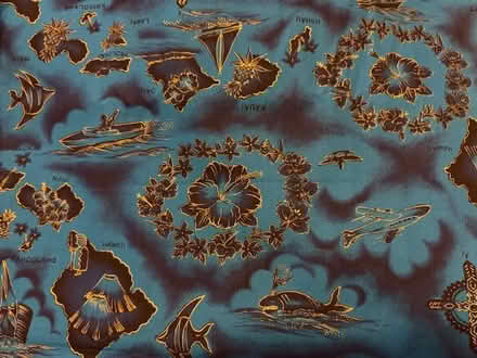 Photo of free Hawaii Themed Fabric (Cupertino - DeAnza and 280) #3