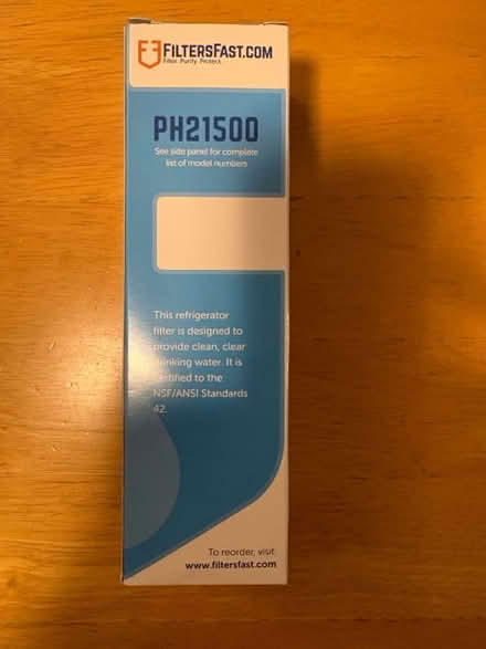 Photo of free Refrigerator water filter (Victory Field area) #3