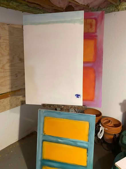 Photo of free 3 artist canvases for oil painting (Groton Center) #1
