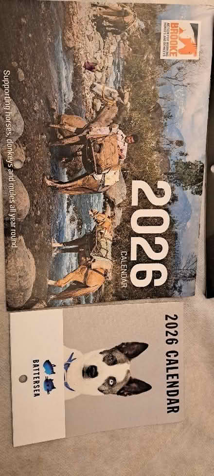 Photo of free Choice of 6 small 2026 calendars (Churchgate EN8) #2