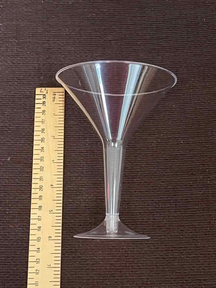 Photo of free Martini cocktail glasses - disposable (Ruislip HA4) #3