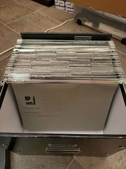 Photo of free Box file with files (Kinlochard FK8) #3