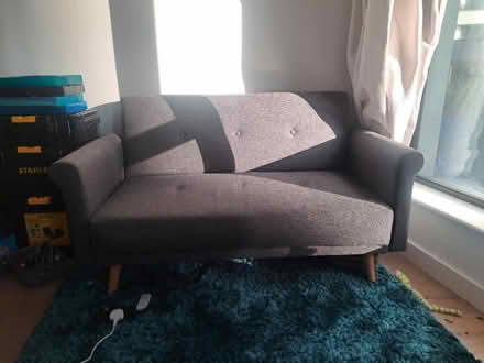 Photo of free Grey 2 seater sofa (Bromley-by-Bow E3) #1