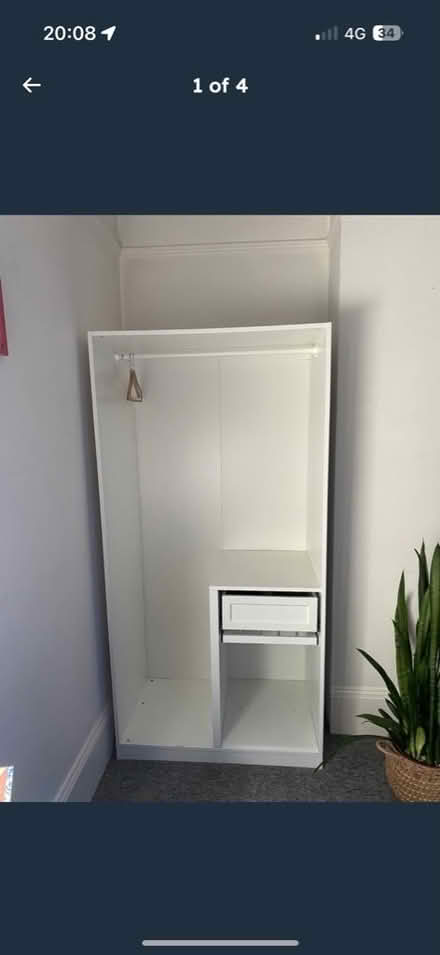 Photo of free Wardrobe (St Ann's Wells Gardens area BN3) #1