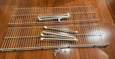 Photo of free 4 foot long shelving (Redwood City) #1