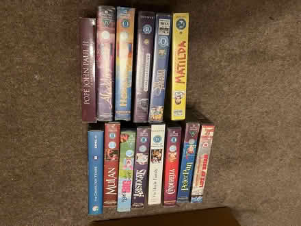 Photo of free Selection of VHS movies (Artane, Dublin 5) #1