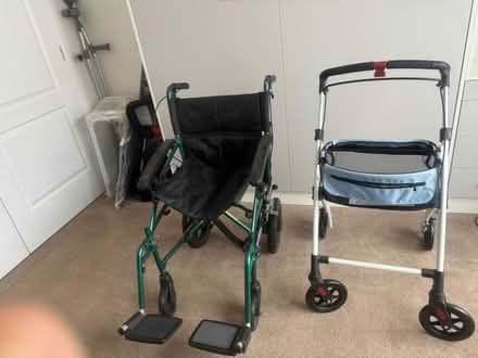 Photo of free Wheelchair, walker, car seat (Maitland) #2