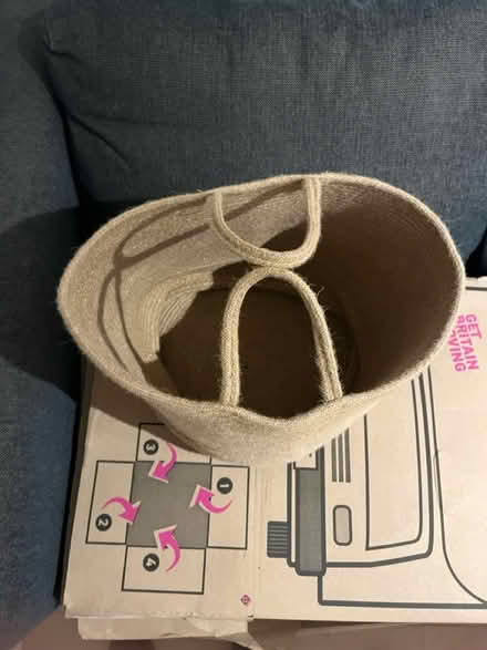 Photo of free Jute bag/pot with carry handle (Herne Hill SE24) #2