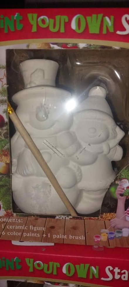 Photo of free Two paint your own xmas statue(s) (Lower Weston) #4